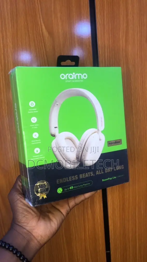 Oriamo Boompop Lite | Heavy Bass Headphones | Wireless Headset