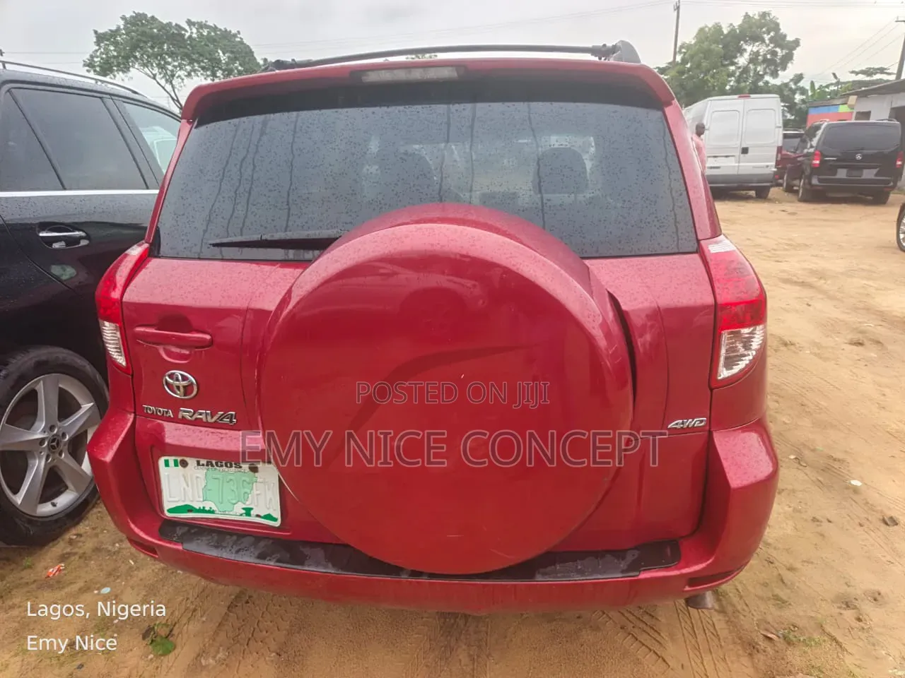 Toyota RAV4 V6 2007 Red