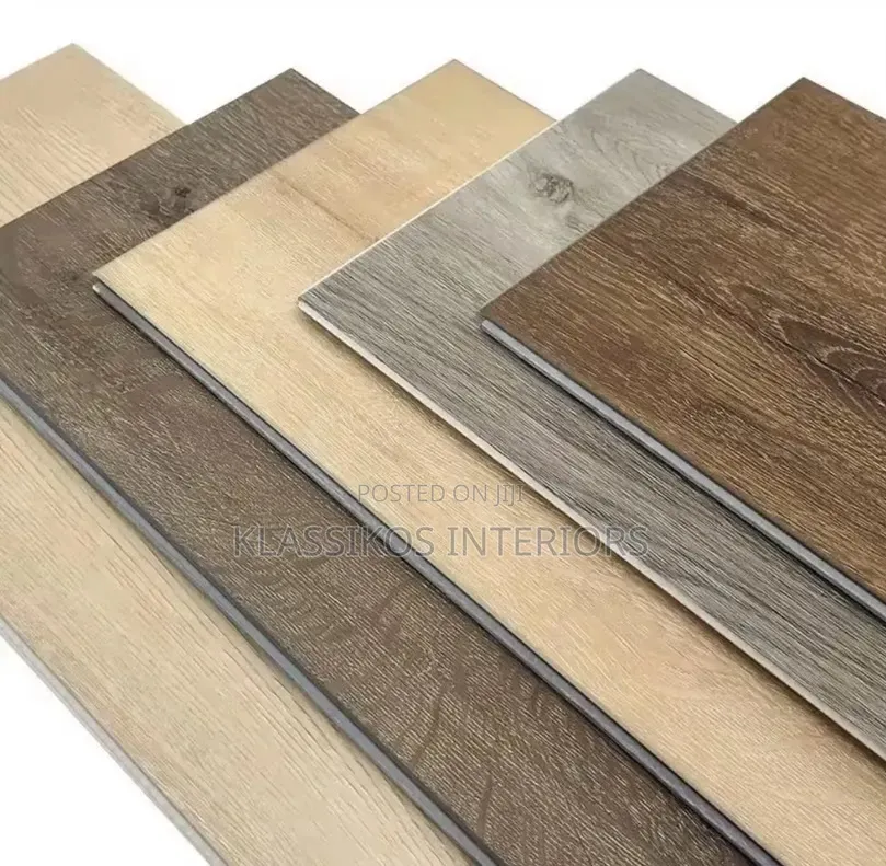 ​Stylish Wooden Finish Vinyl and SPC Floor Planks – Abuja