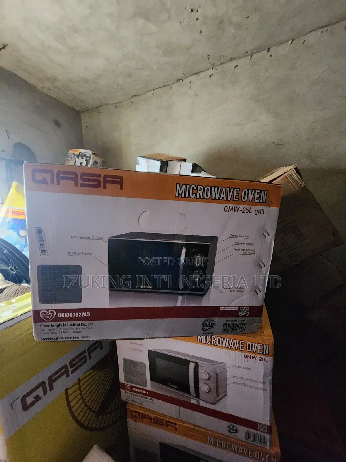 Qasa 25litres Microwave Oven QMW-25L With Grill