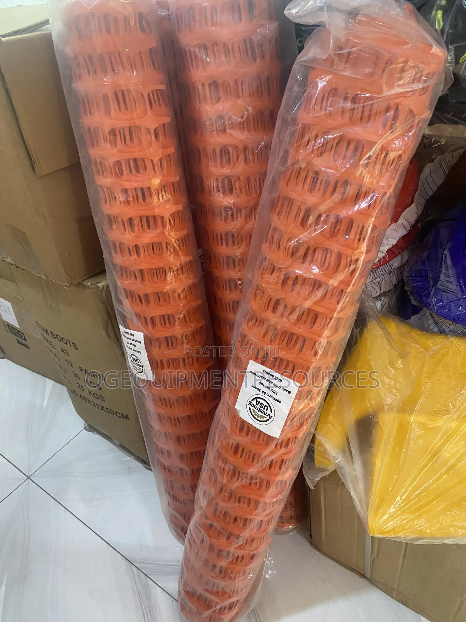 Orange Construction Safety / Fencing Net
