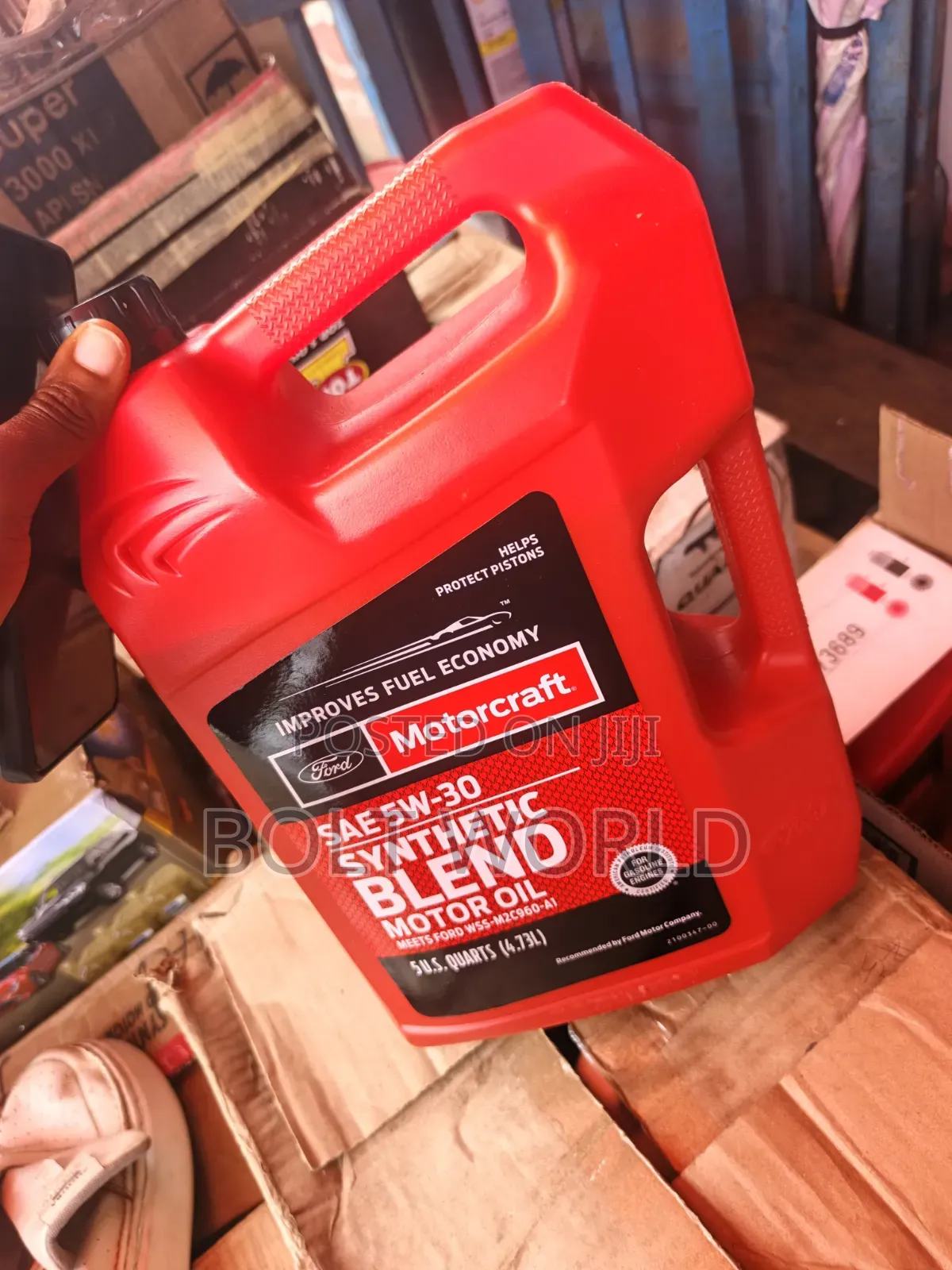 Ford Motorcraft Sea 5w-30 Synthetic Blend Motor Oil 4.75l