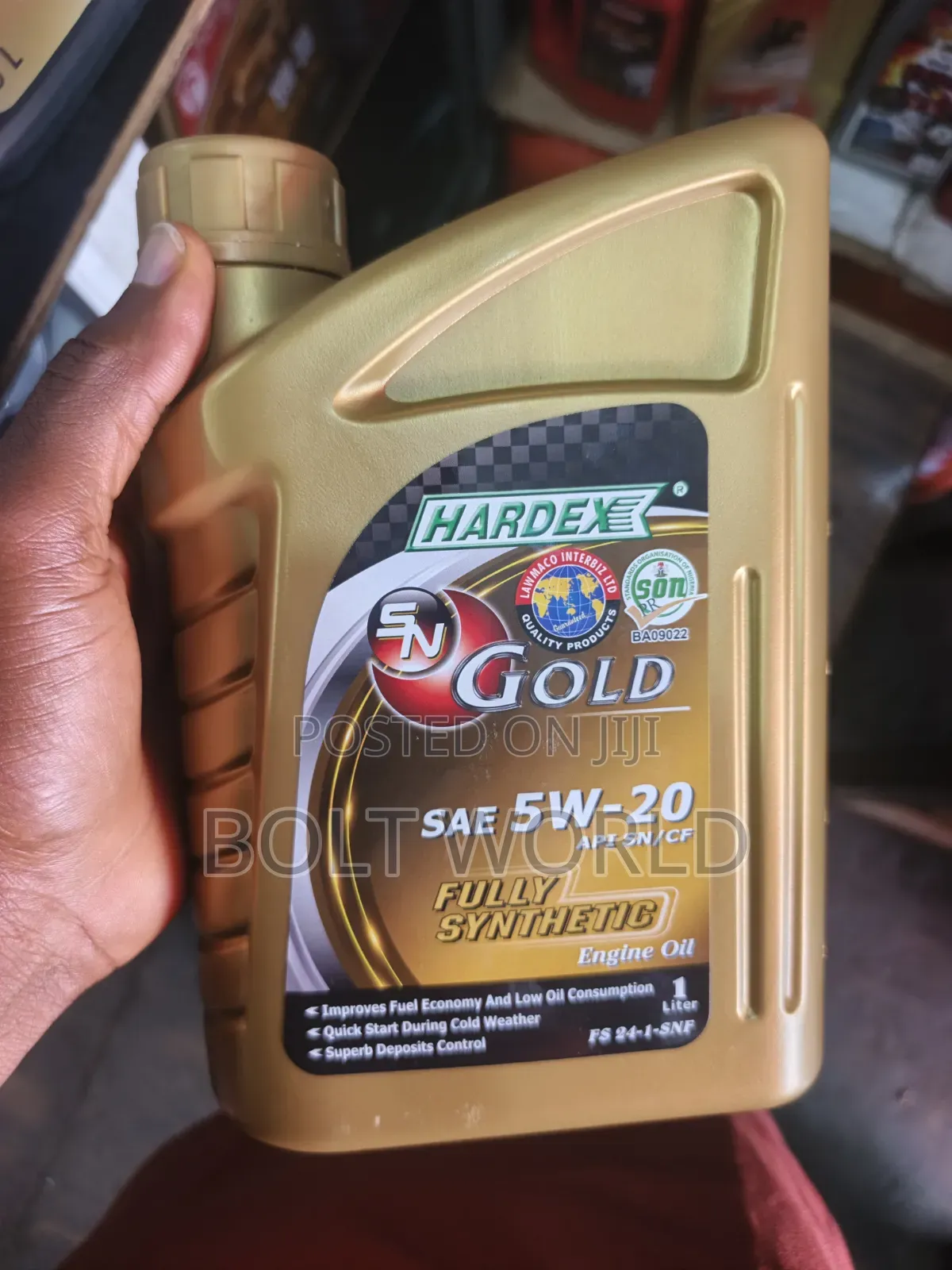 Hardex Gold 5w-20 Ful Synthetic 1ltrs