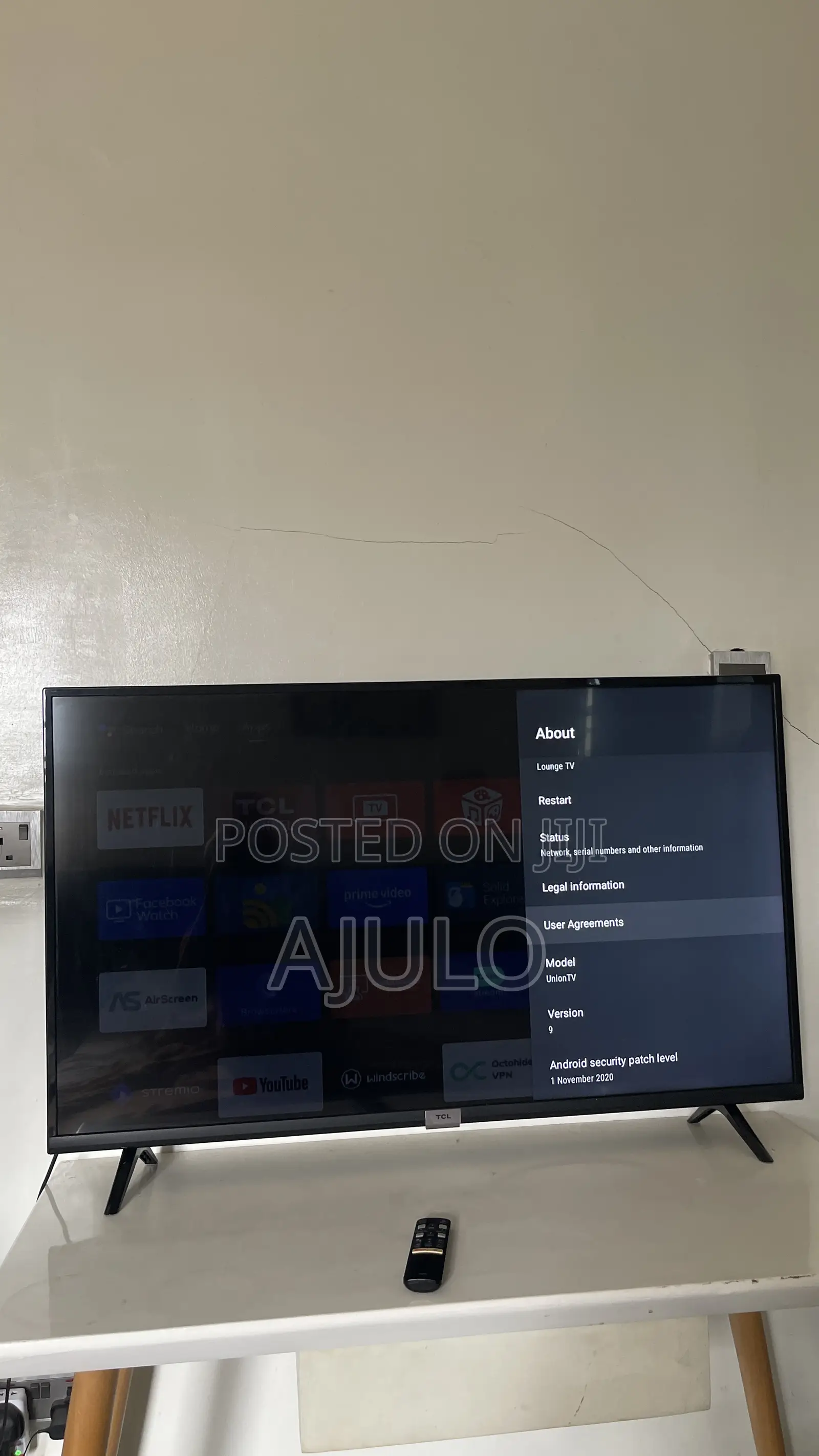43 Inches TCL Android TV