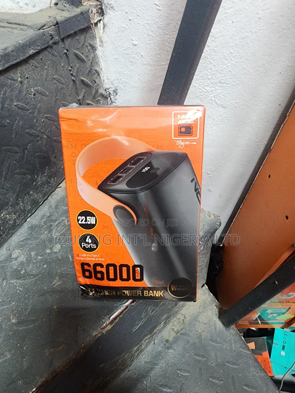 New Age 66000-mAh Power-Bank Type-C in-Put and Out-Put