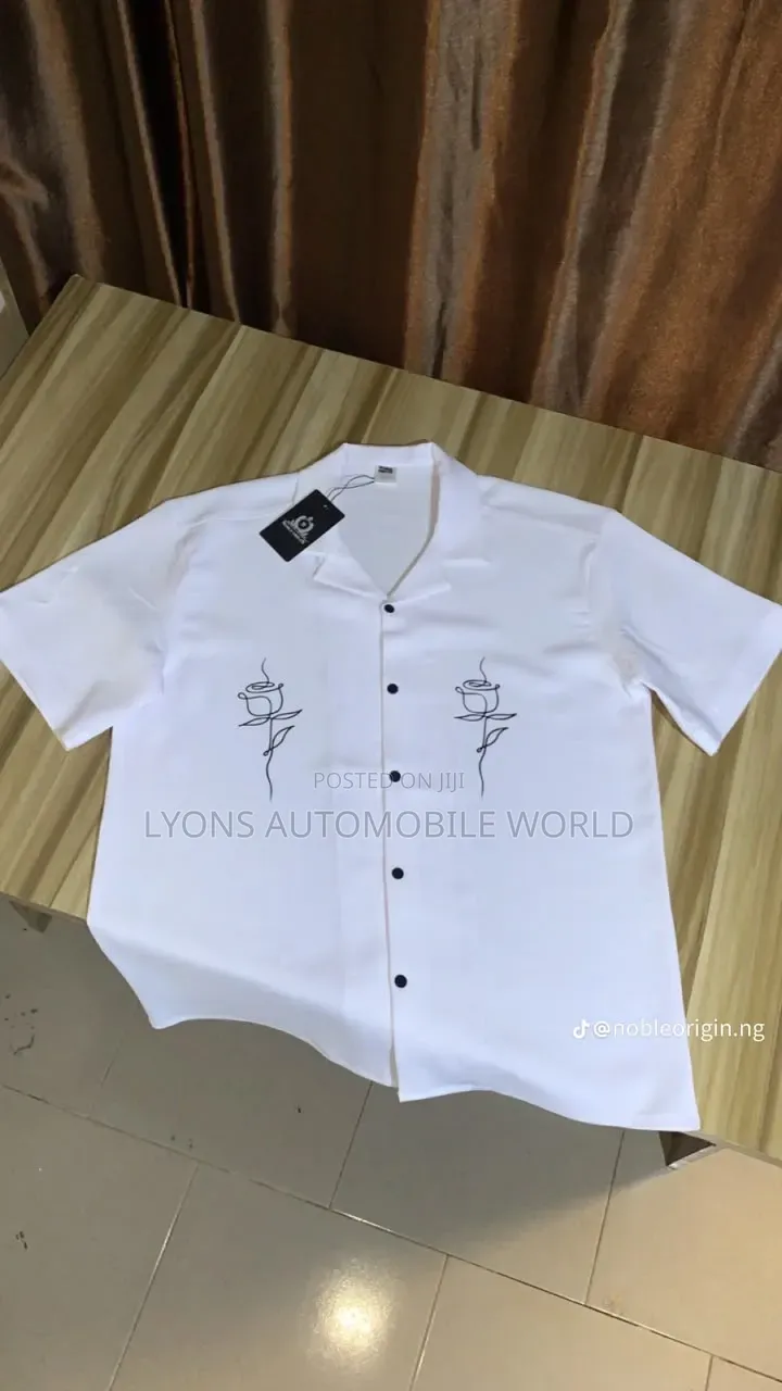 Vintage Shirt With Amazing Prints on It From the SBN