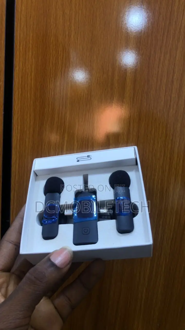 K15 Content Wireless Double Microphone ( iPhone, Type-C &V8 ) 3in1