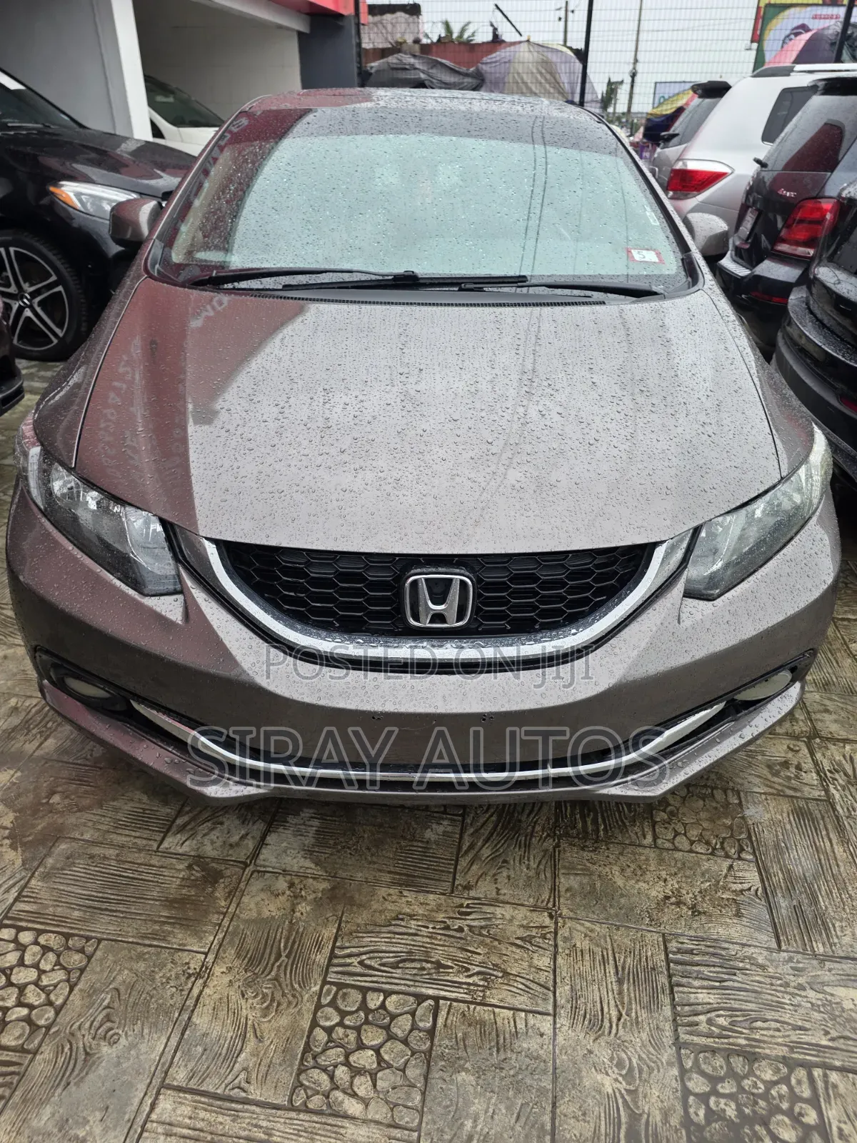 Honda Civic 2013 Brown