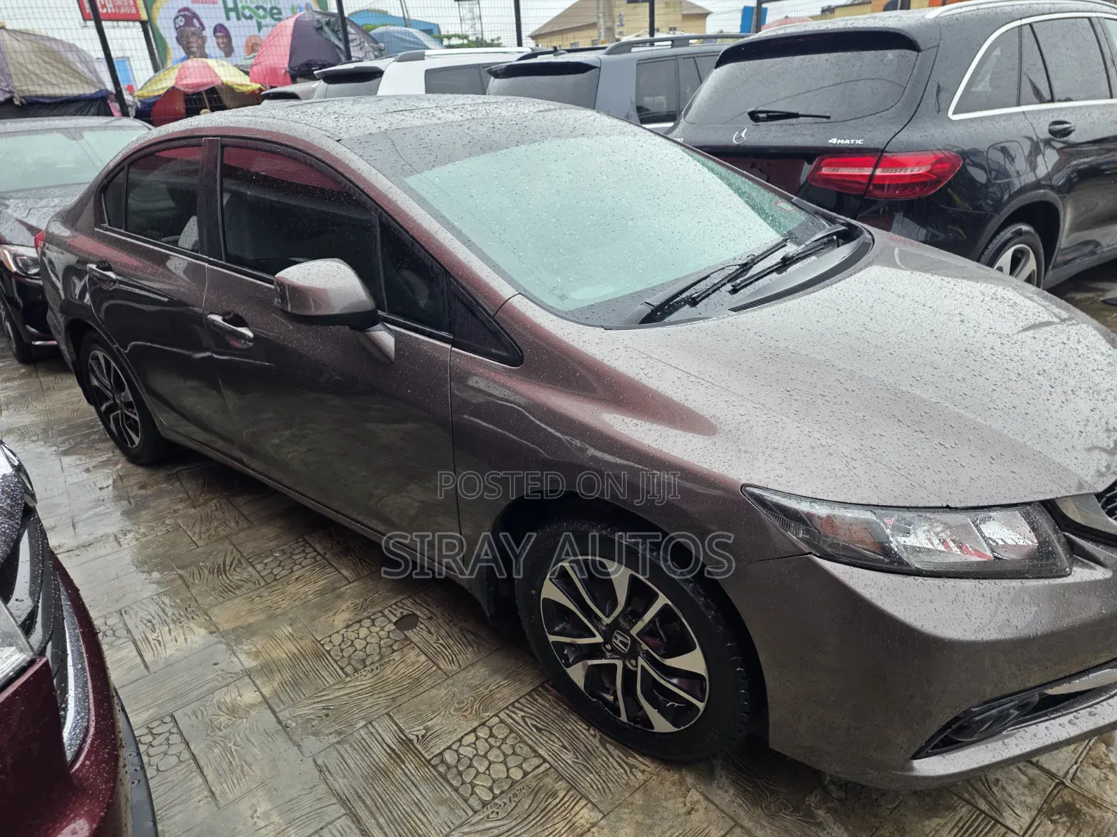 Honda Civic 2013 Brown