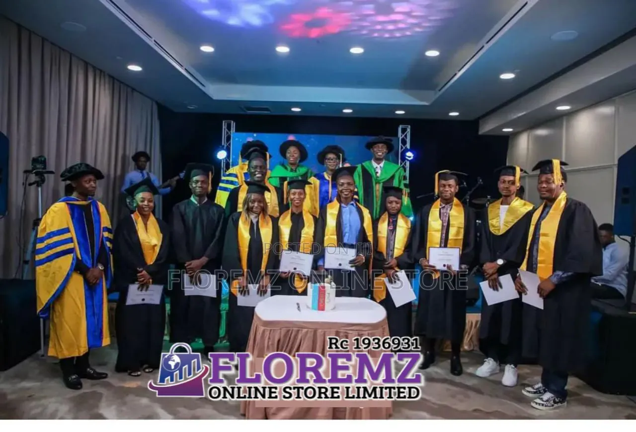 Bulk Rental of Black Academic Graduation Gown for Rental