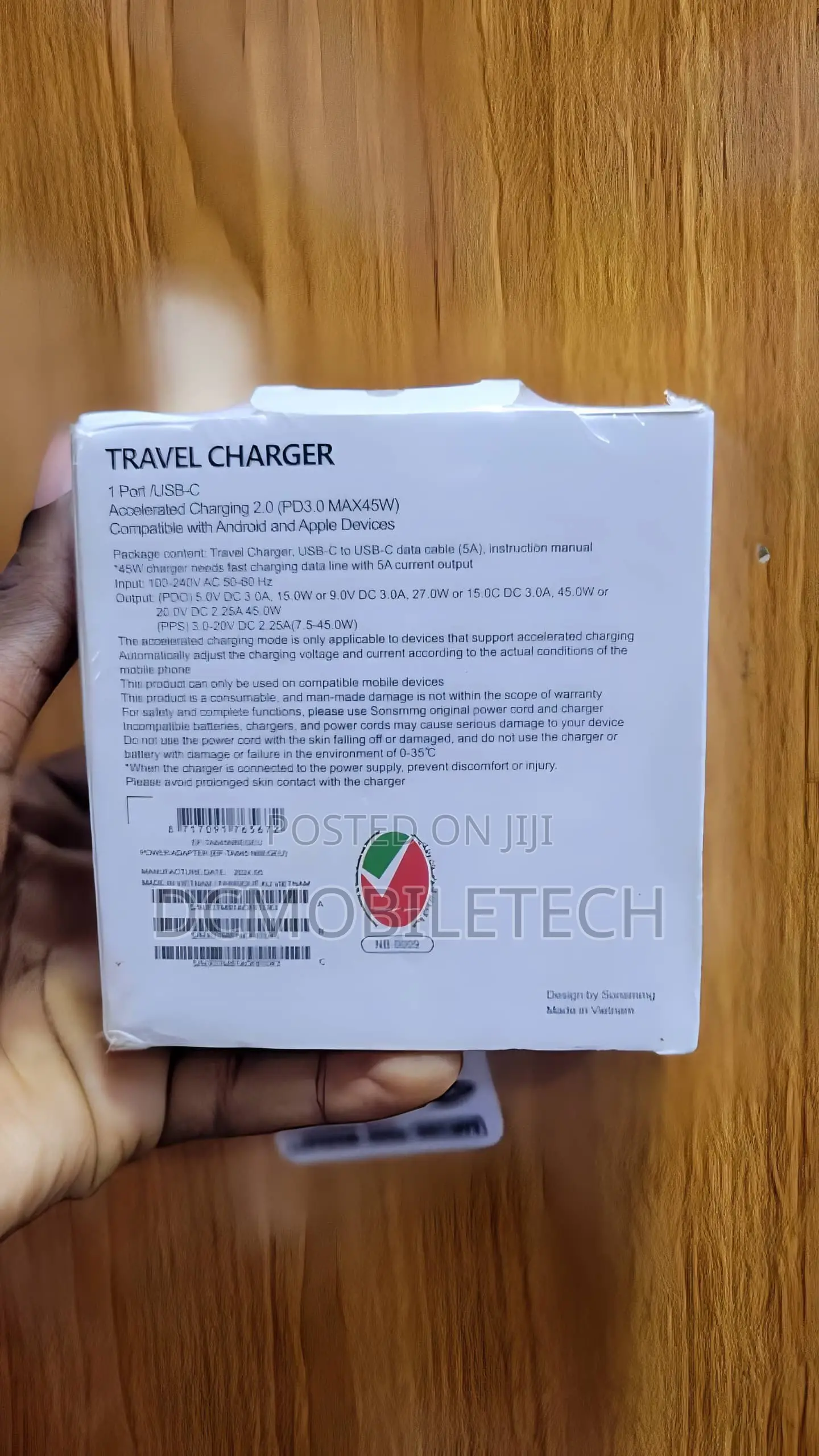 Samsung 45w PD Adapter