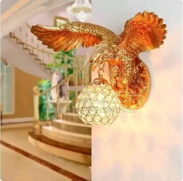 Luxury Deer Head Wall Light – Gold Decorative LED Wall Lamp