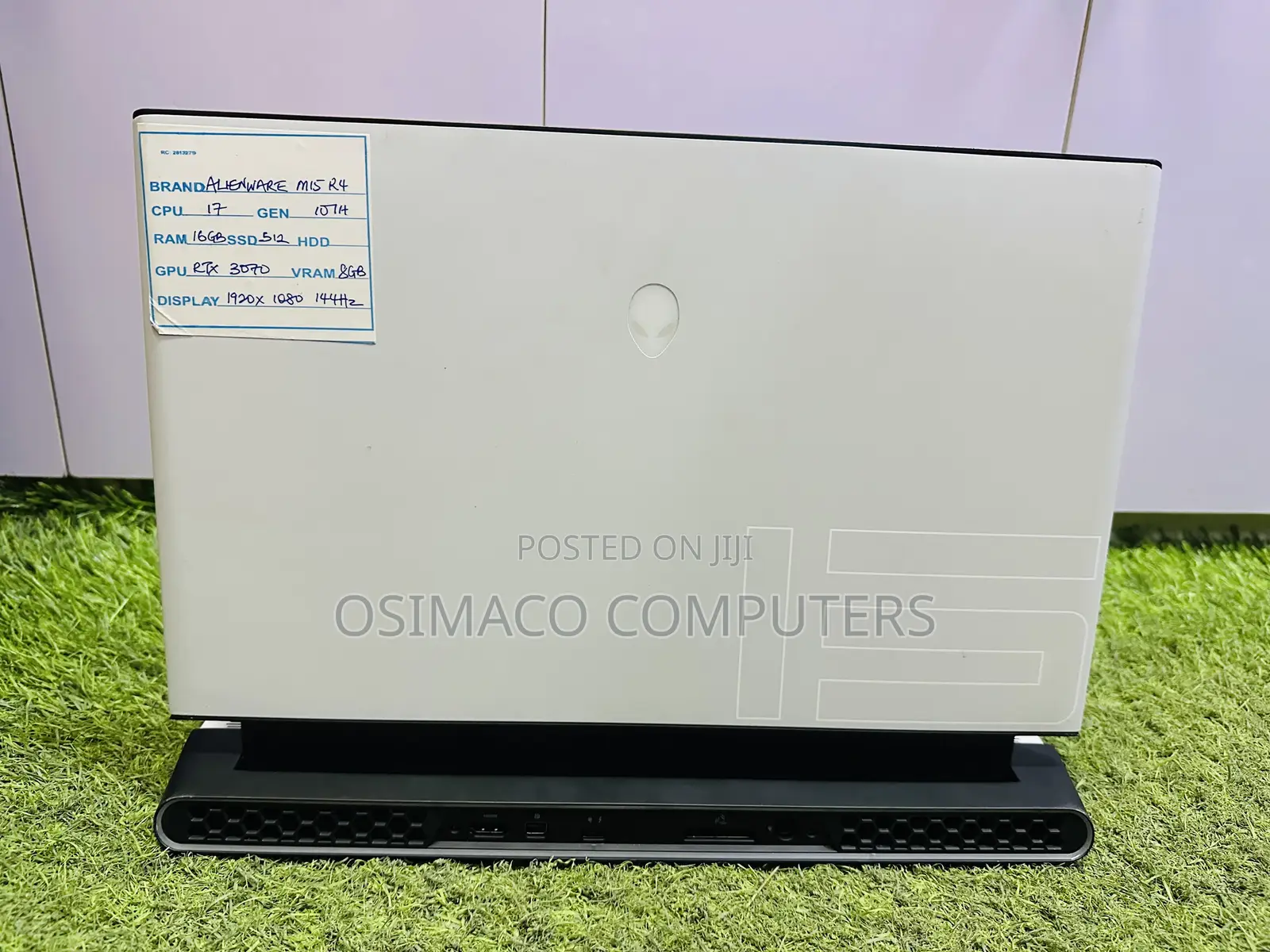 Laptop Dell Allenware M15 R5 16GB Intel Core i7 SSD 512GB