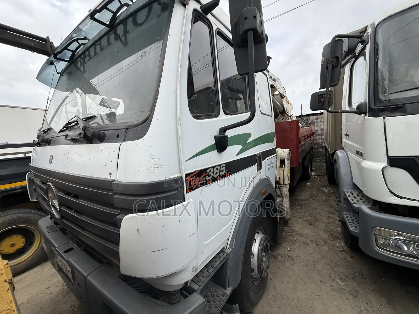 Mercedes Benz 20 Tonnes Hiab Truck 2006 White