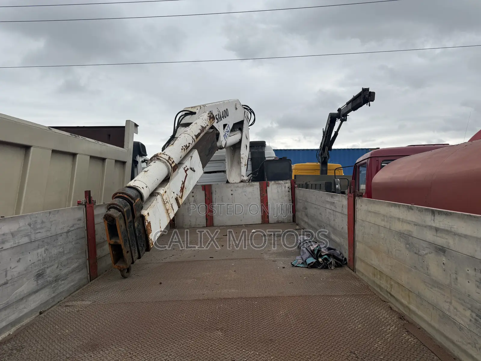Mercedes Benz 20 Tonnes Hiab Truck 2006 White