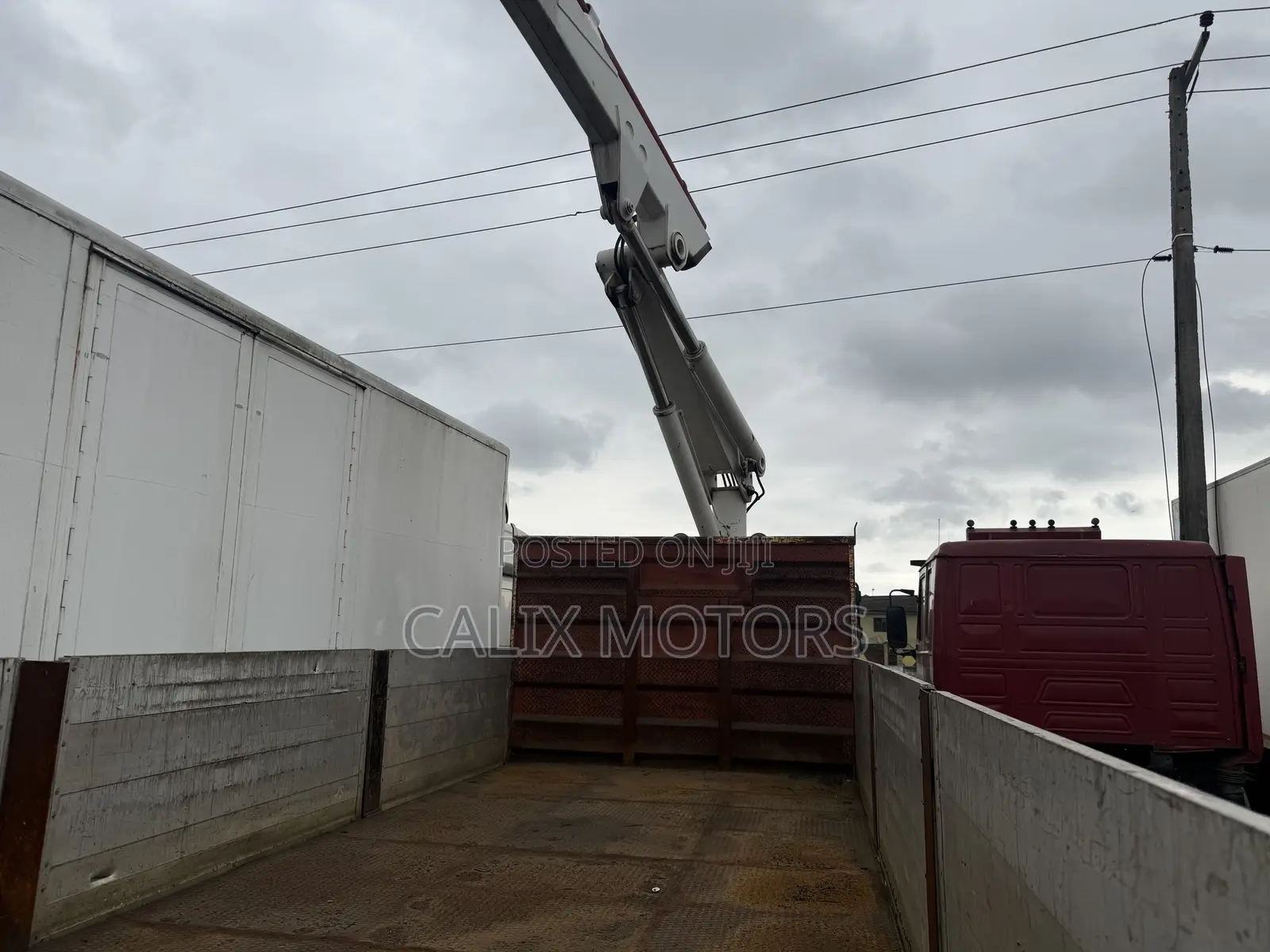 Mercedes Benz 1424 Hiab Truck 7tonnes 2005 Yellow