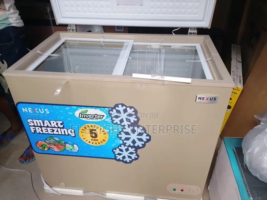 Nexus Inverter Freezer (NX-265HEI - 210L ) - Silver