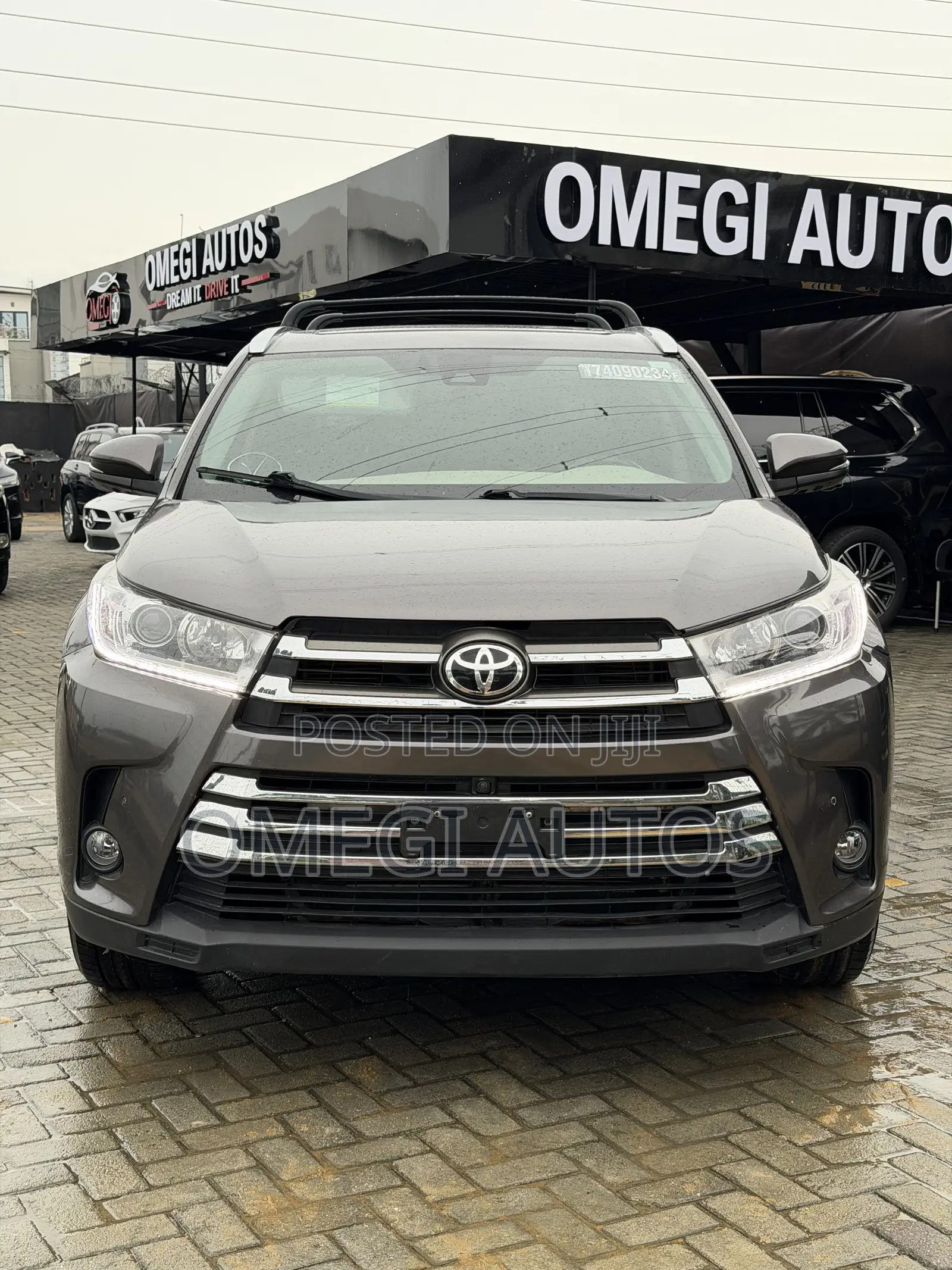 Toyota Highlander Limited Platinum 4x4 V6 (3.5L 6cyl 8A) 2017 Gray