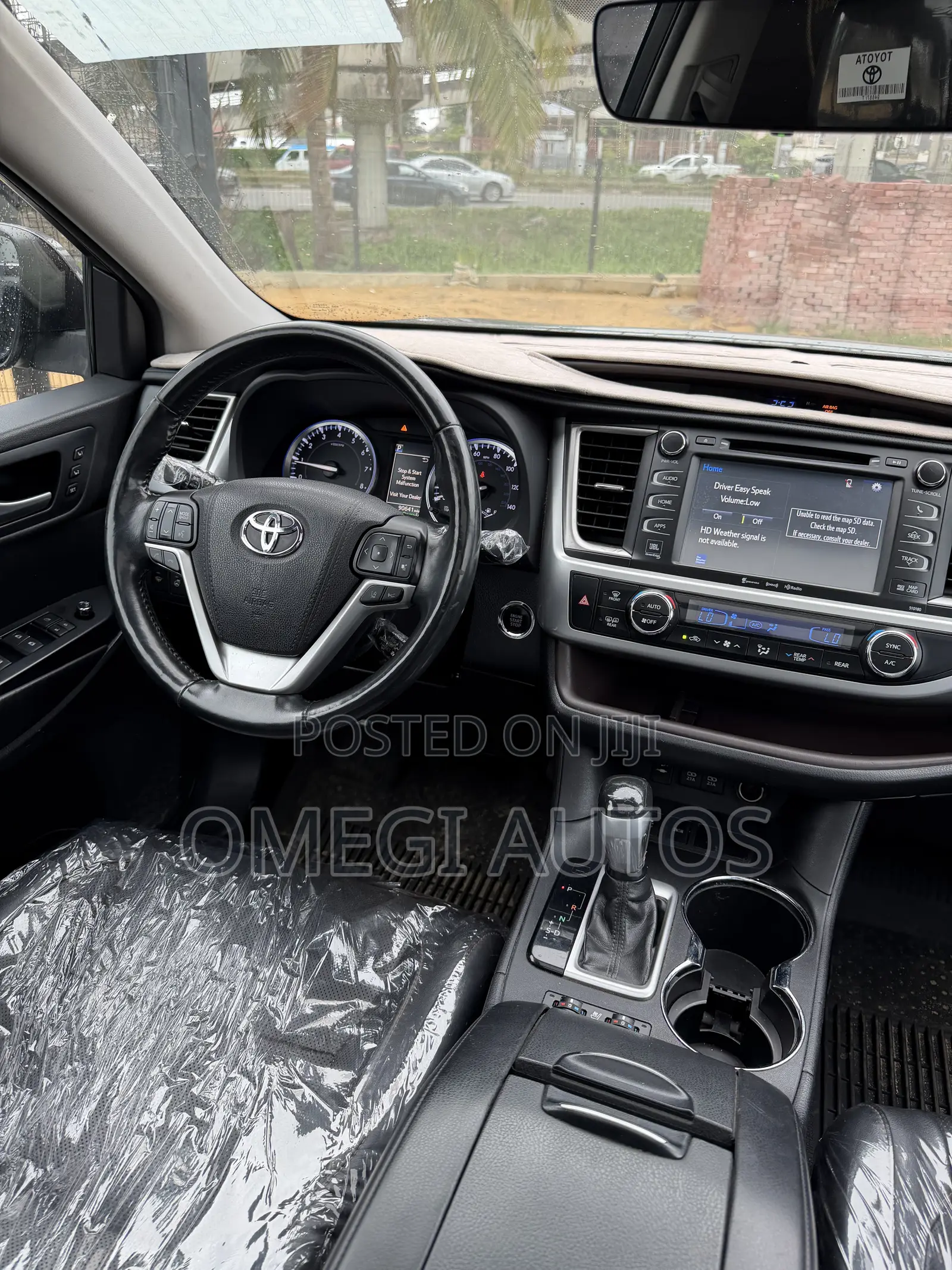 Toyota Highlander Limited Platinum 4x4 V6 (3.5L 6cyl 8A) 2017 Gray