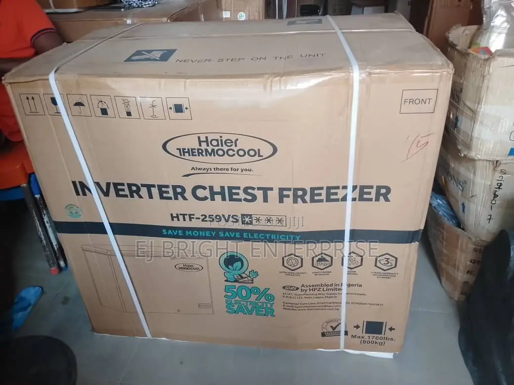 Haier Thermocool 259 Litres Inverter Chest Freezer (HTF-259V SLV)
