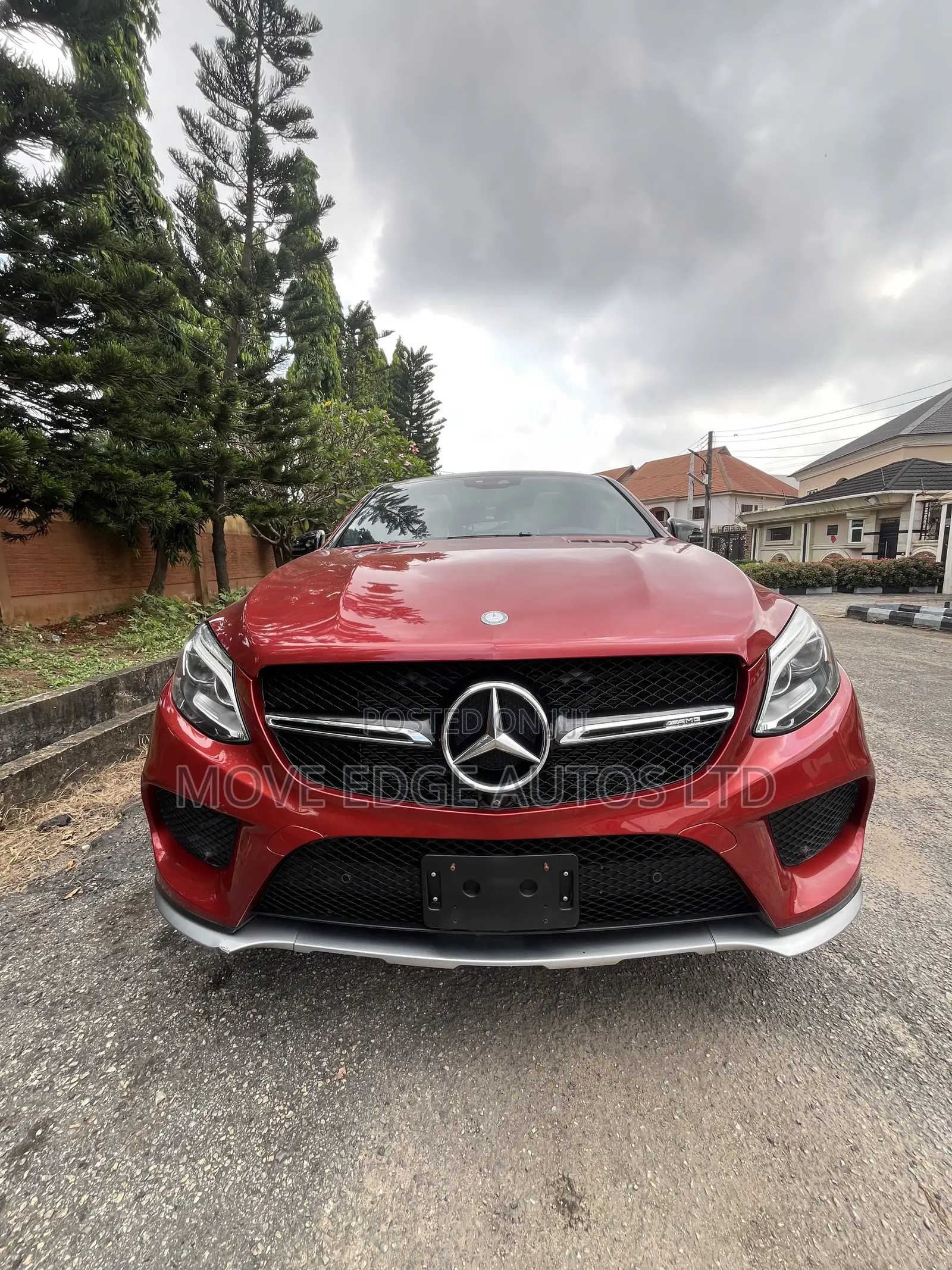 Mercedes-Benz GLE-Class AMG GLE 43 4MATIC 2017 Red