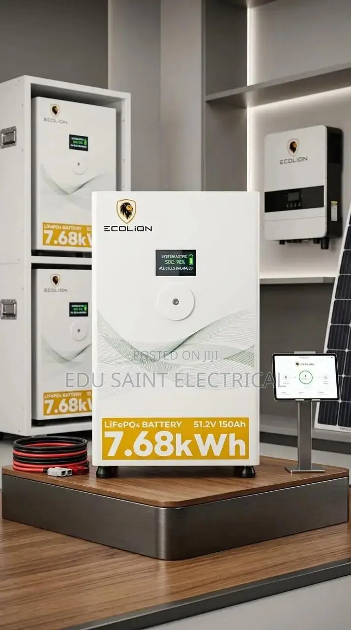 7.68kw EcoLion Battery