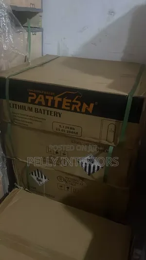 Pattern Solar Ion Lithium Battery 5kwh 48volts and 24volts With 15kwh
