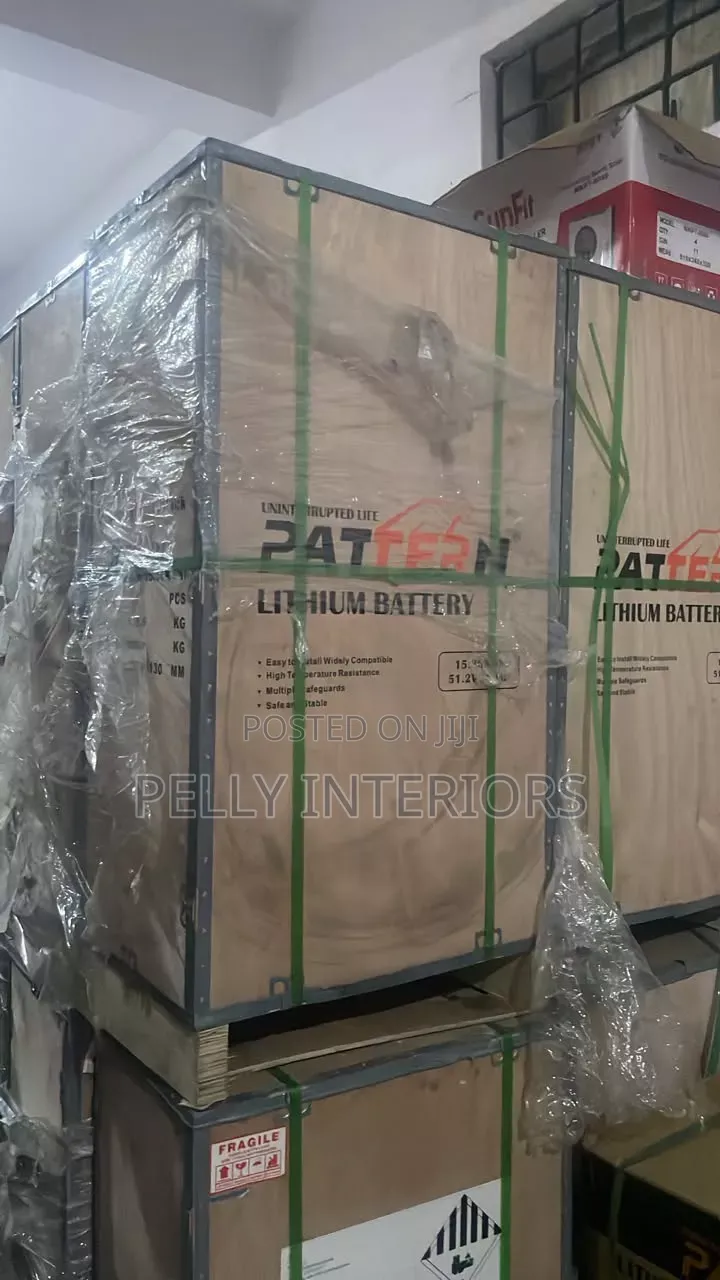 Pattern Solar Ion Lithium Battery 5kwh 48volts and 24volts With 15kwh