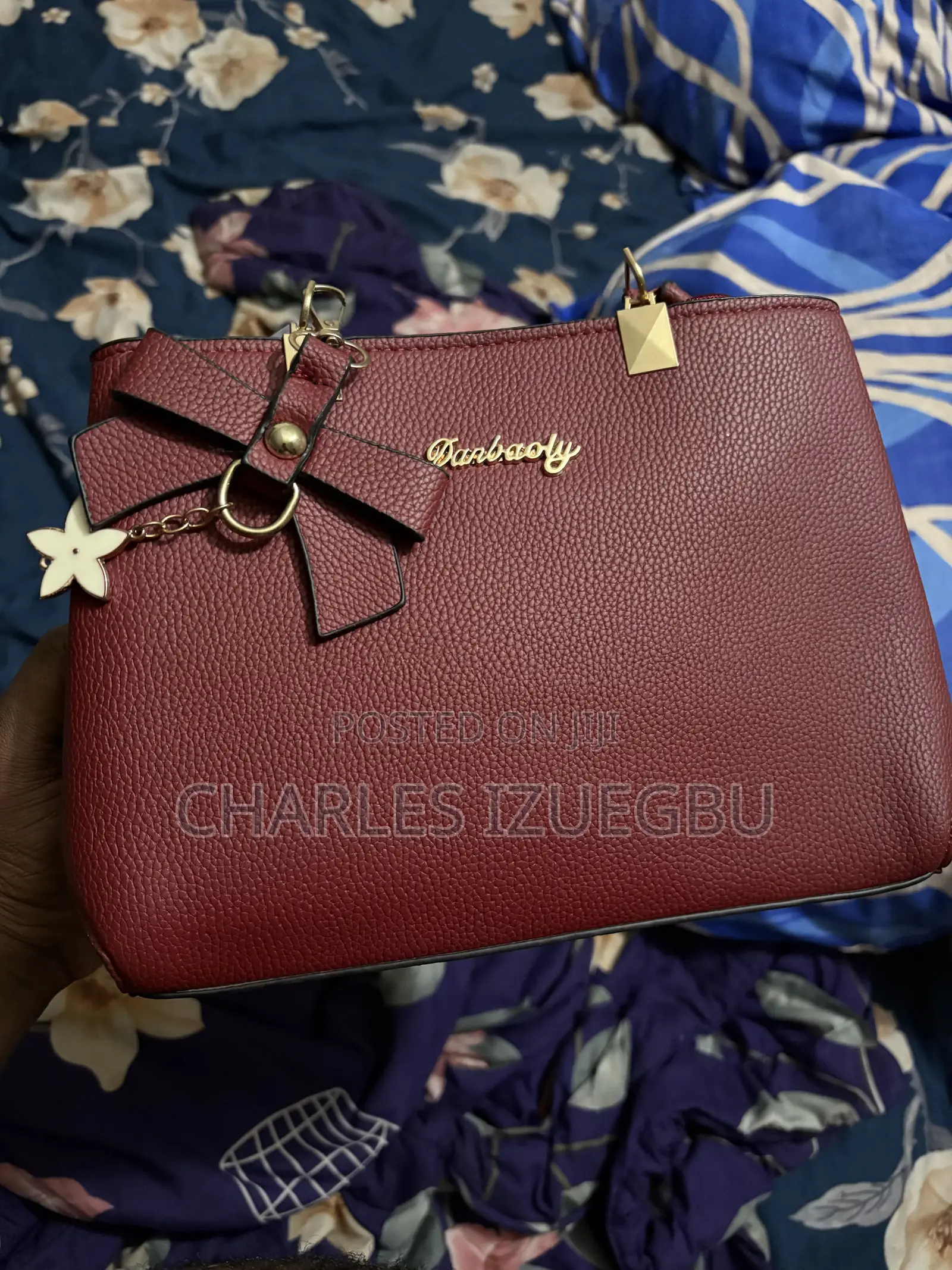 Women’s High Quality Classic Red Hand Bag