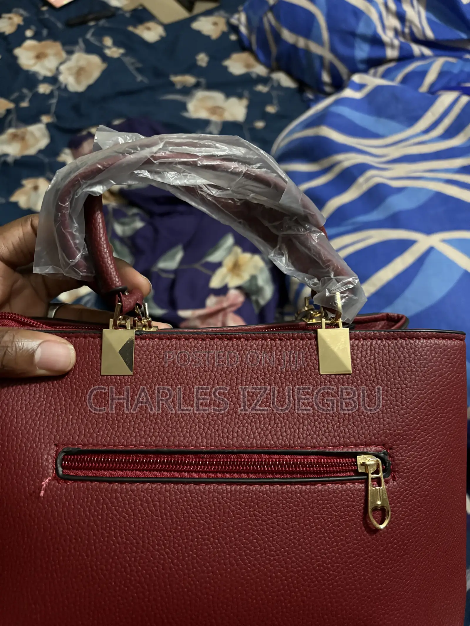 Women’s High Quality Classic Red Hand Bag