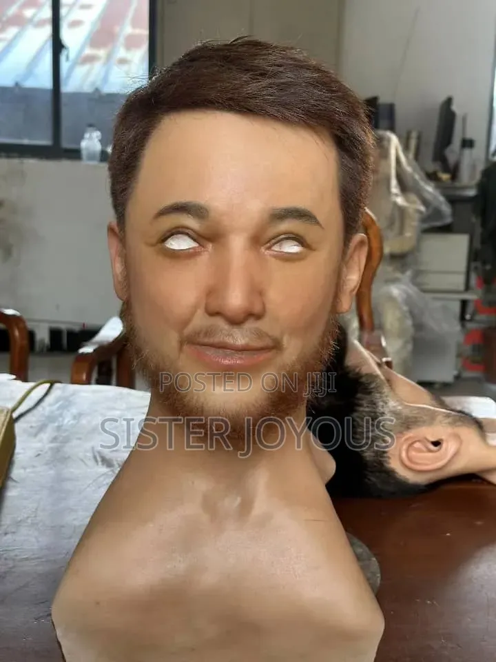 Male Silicone Face Mask_Create Rhe Character Bring the Story to Life.