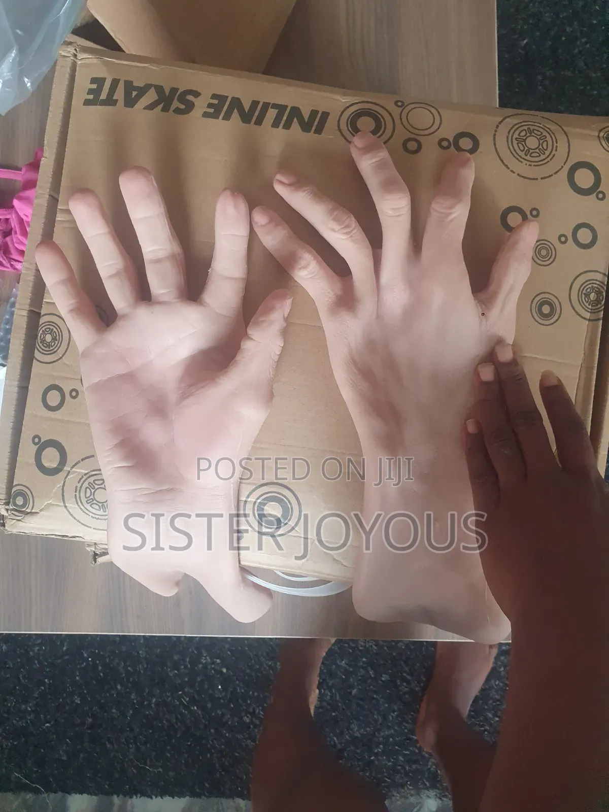 Realistic 100% Medical Grafe Silicone Handgloves