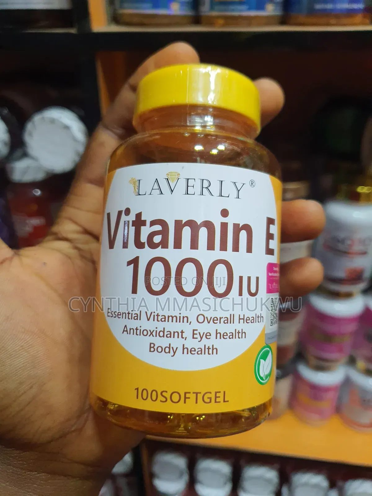 Laverly Vitamin E 1000 IU Softgels