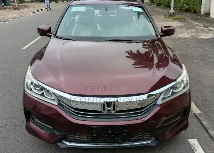 Honda Accord EX-L V6 4dr Sedan FWD (3.5L 6cyl 6A) 2017 Red