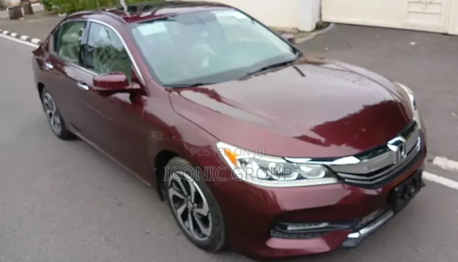 Honda Accord EX-L V6 4dr Sedan FWD (3.5L 6cyl 6A) 2017 Red