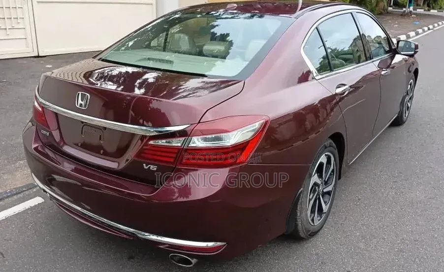 Honda Accord EX-L V6 4dr Sedan FWD (3.5L 6cyl 6A) 2017 Red