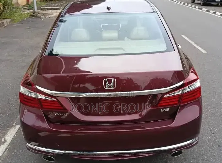 Honda Accord EX-L V6 4dr Sedan FWD (3.5L 6cyl 6A) 2017 Red