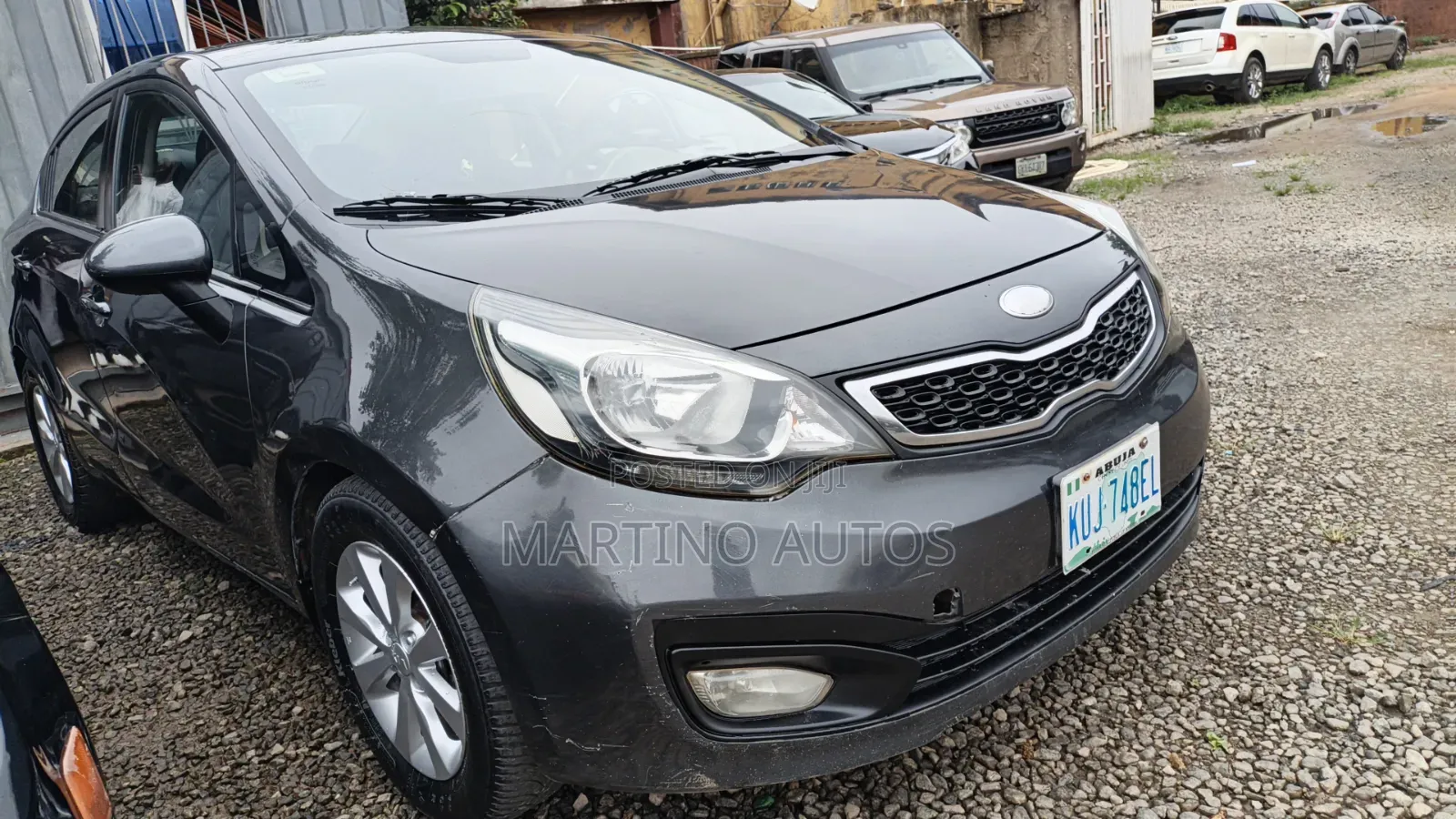 Kia Rio 2013 Gray