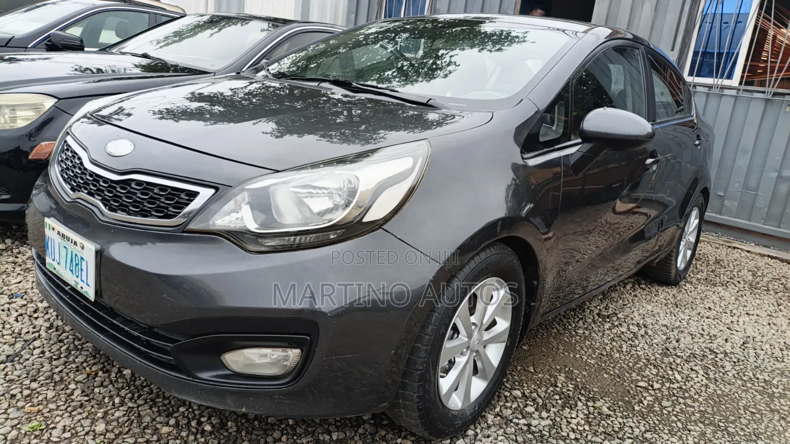 Kia Rio 2013 Gray
