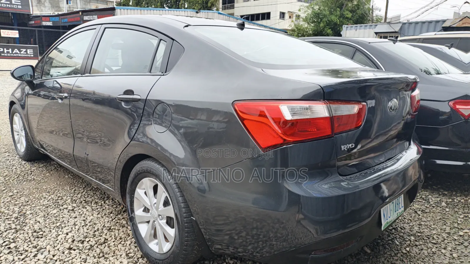 Kia Rio 2013 Gray