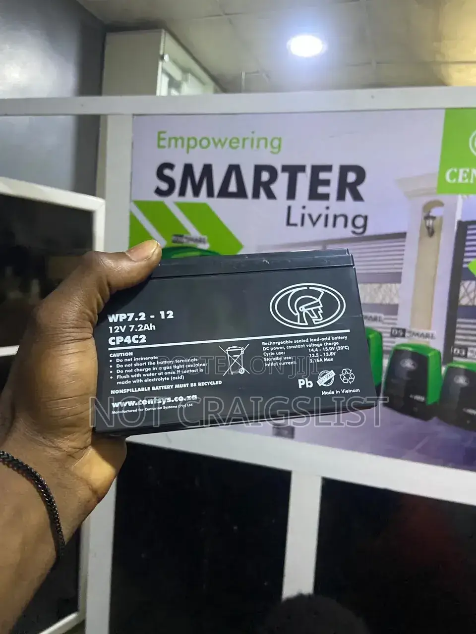 Original Centurion D6 D10 Battery – Fast Delivery Lekki Ajah
