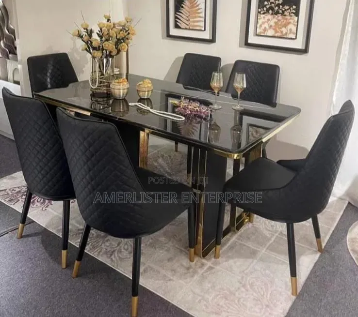 Original Marble Top Dining Set