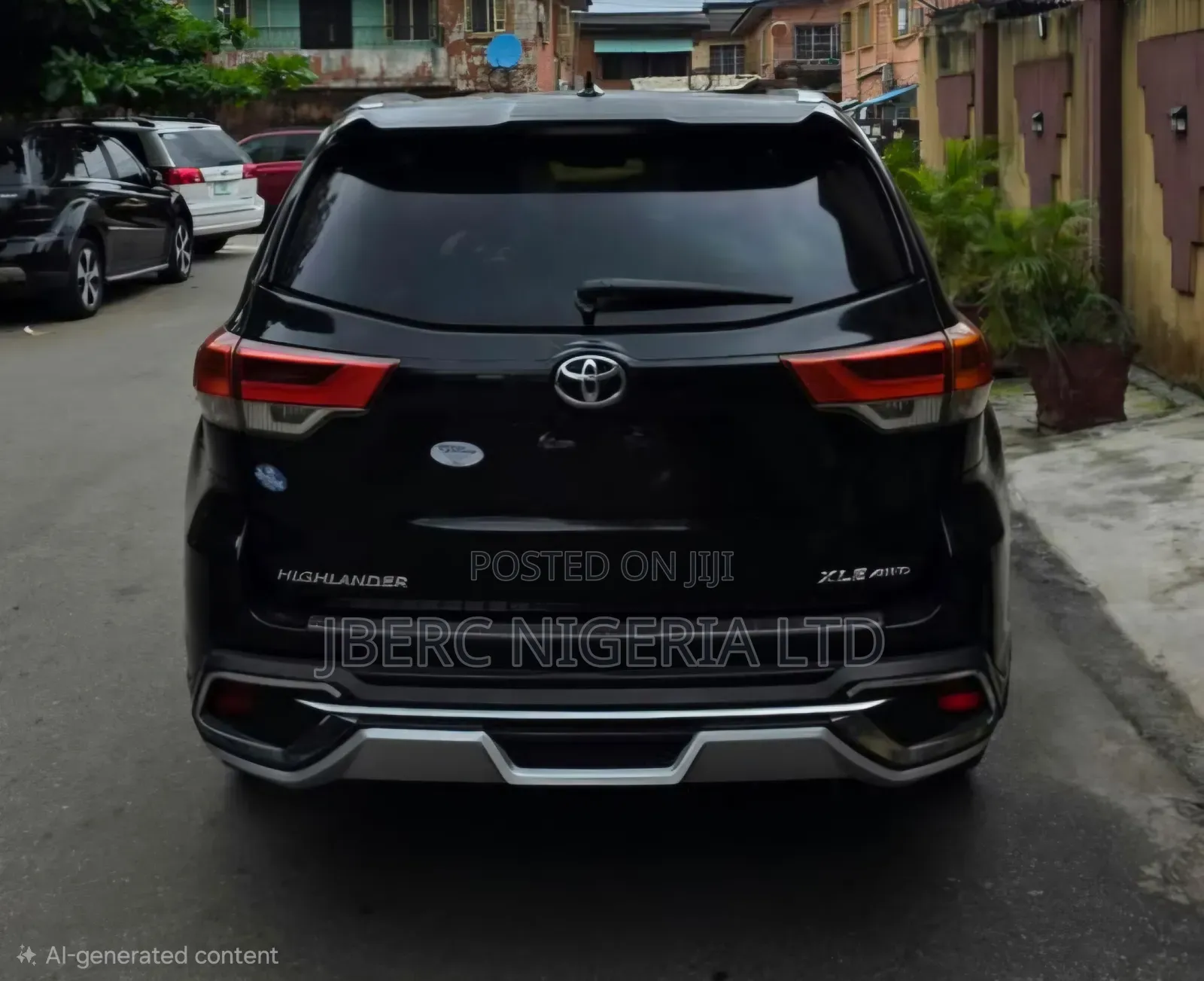 Toyota Highlander XLE 4dr SUV AWD (3.5L 6cyl 6A) 2015 Black
