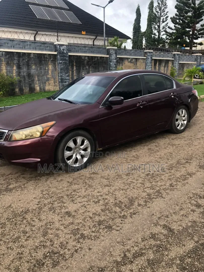 Honda Accord 2008 Burgundy