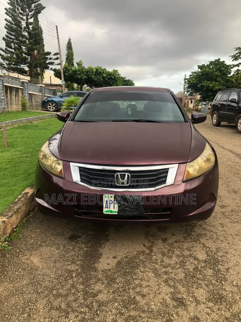 Honda Accord 2008 Burgundy