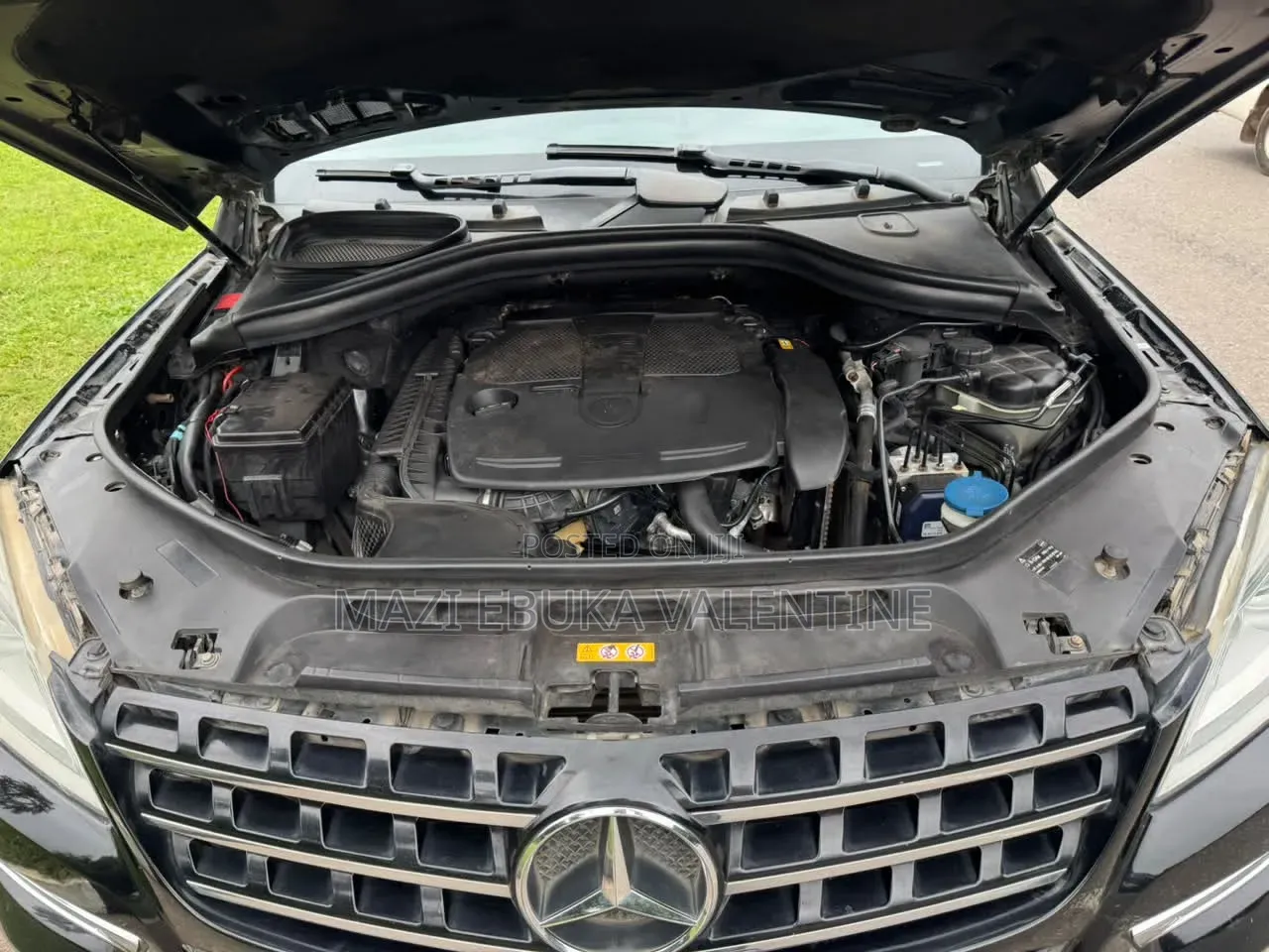 Mercedes-Benz M Class 2015 Matt Black