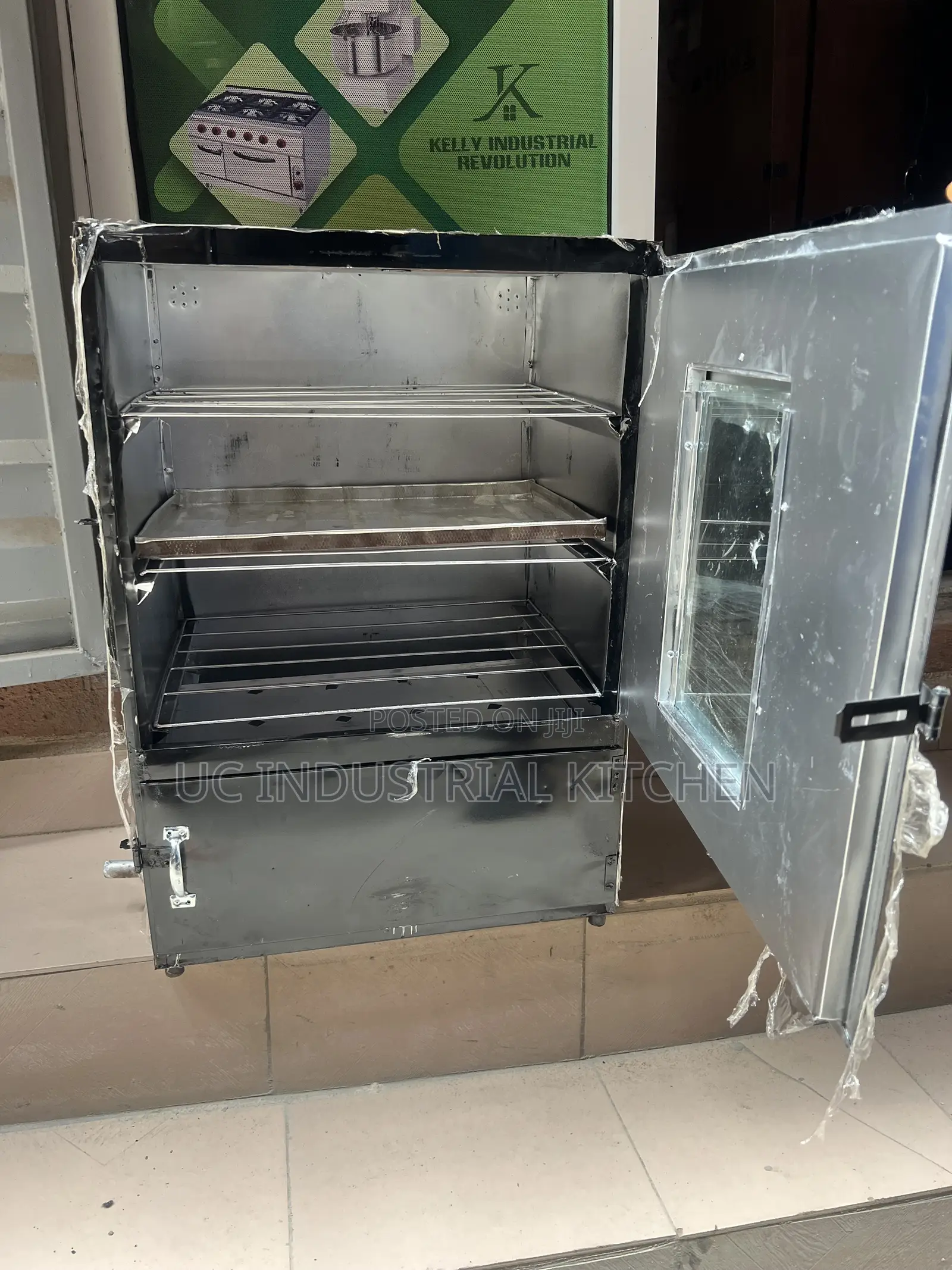 Locally Made Industrial Oven Gas/Charcoal (3 Tray)