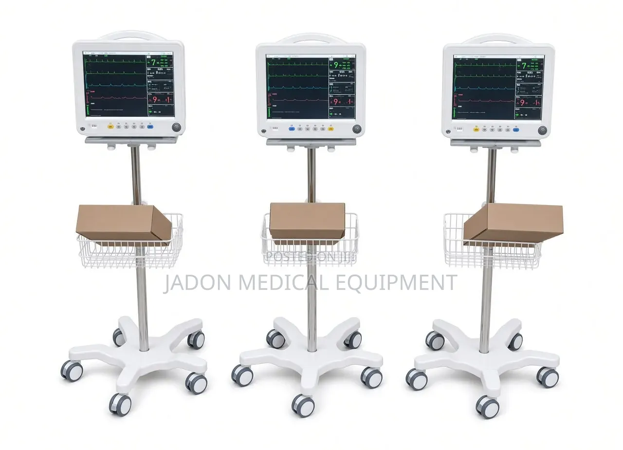 Patient Monitor on Trolley