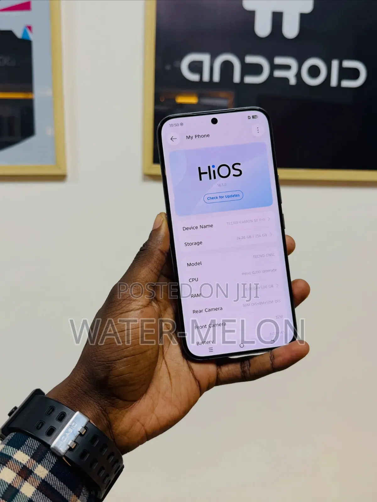 Tecno Camon 50 Pro 256 GB Gray