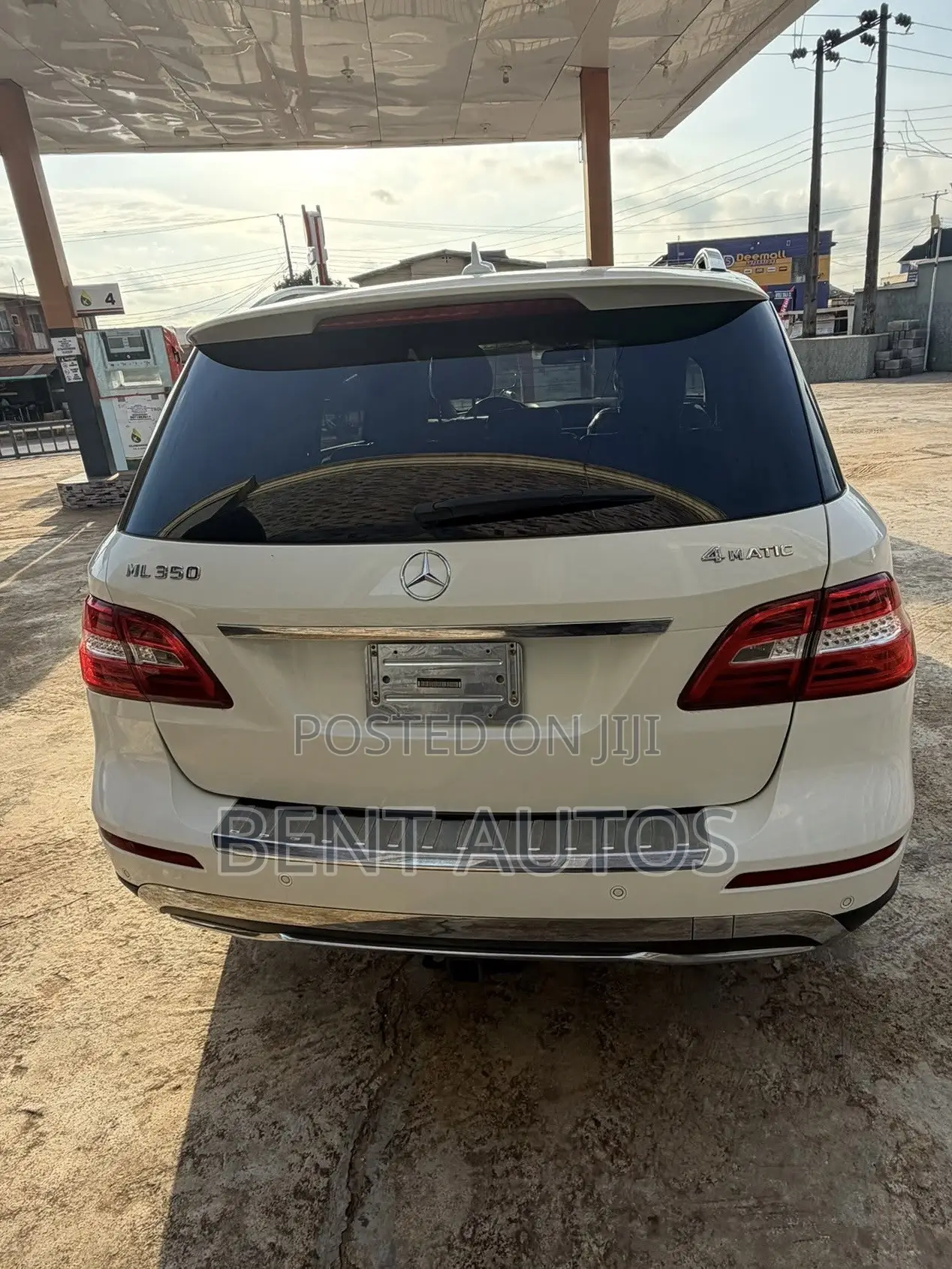 Mercedes-Benz M Class ML 350 BlueTEC 4Matic 2012 White